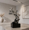 Abstract Glass Sculpture